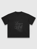 ART TEE WASHED BLACK