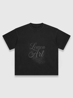 ART TEE WASHED BLACK
