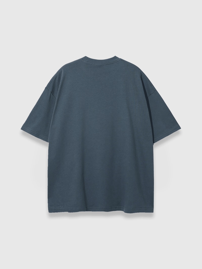 LEWEN TEE GRAY BLUE