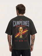 SPAIN WORLD CUP CAMPEONES TEE BL