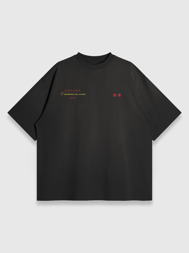 SPAIN WORLD CUP CAMPEONES TEE BL