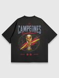 SPAIN WORLD CUP CAMPEONES TEE BL