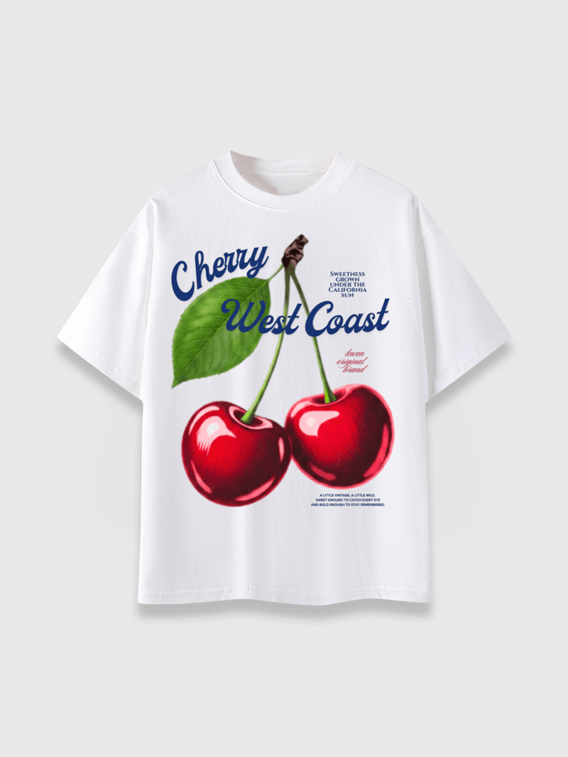 CHERRY WEST COAST TEE