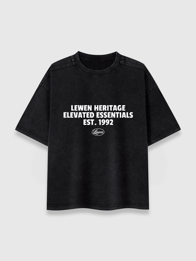 ESSENTIALS TEE BLACK