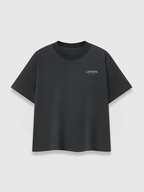 HERITAGE BOXY TEE DARK GRAY