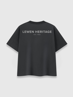 HERITAGE BOXY TEE DARK GRAY