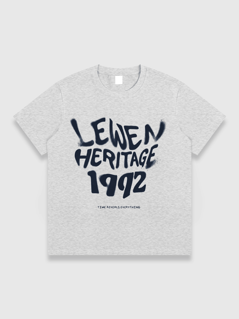 HERITAGE 92' TEE FLOWER GRAY