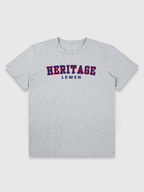HERITAGE COLLEGE TEE GRAY