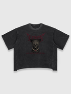 FORGED BY SCARS TEE WASHED BLACK