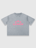 STARS TEE WASHED GRAY