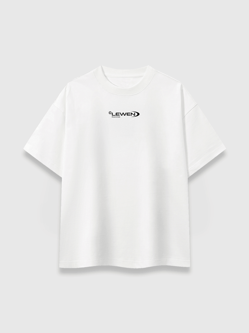 MONACO CIRCUIT BOXY TEE WHITE