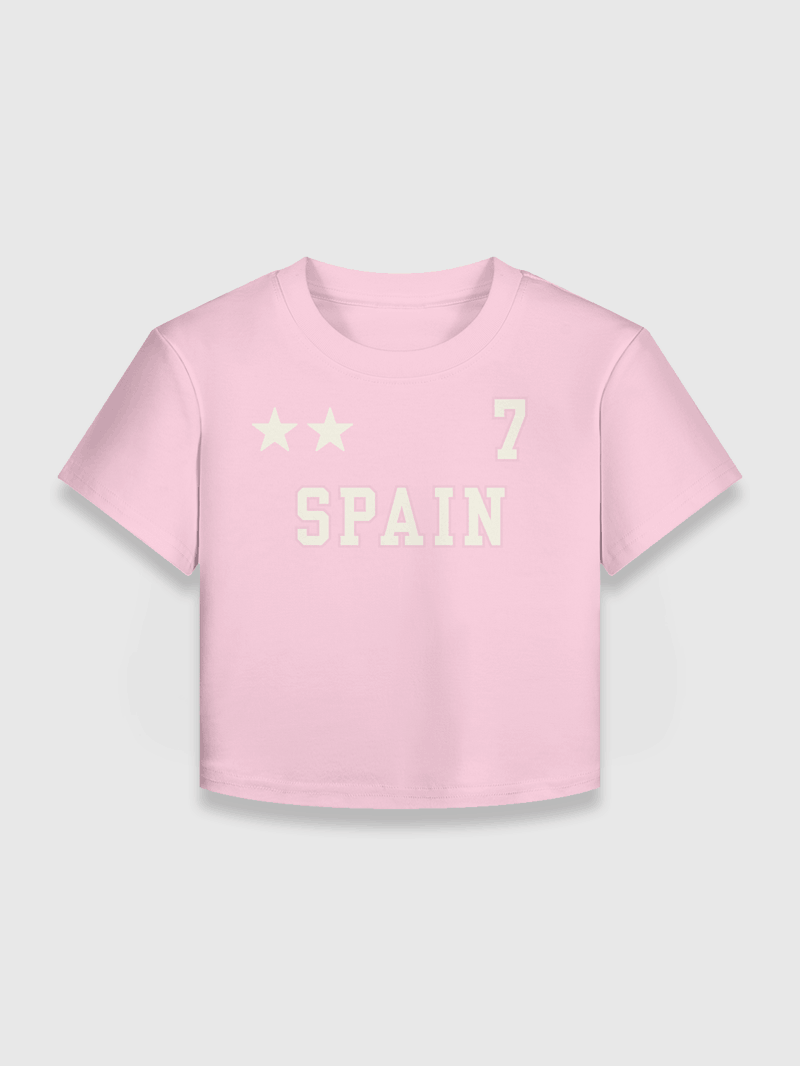 MINI CREW NECK SPAIN TEE