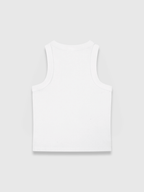 USA SLIM TANK TOP WHITE