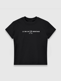 LOGO SLIM CREW NECK T-SHIRT BLACK