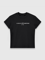 LOGO SLIM CREW NECK T-SHIRT BLACK