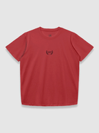 SLIM CREW NECK T-SHIRT CHILI RED